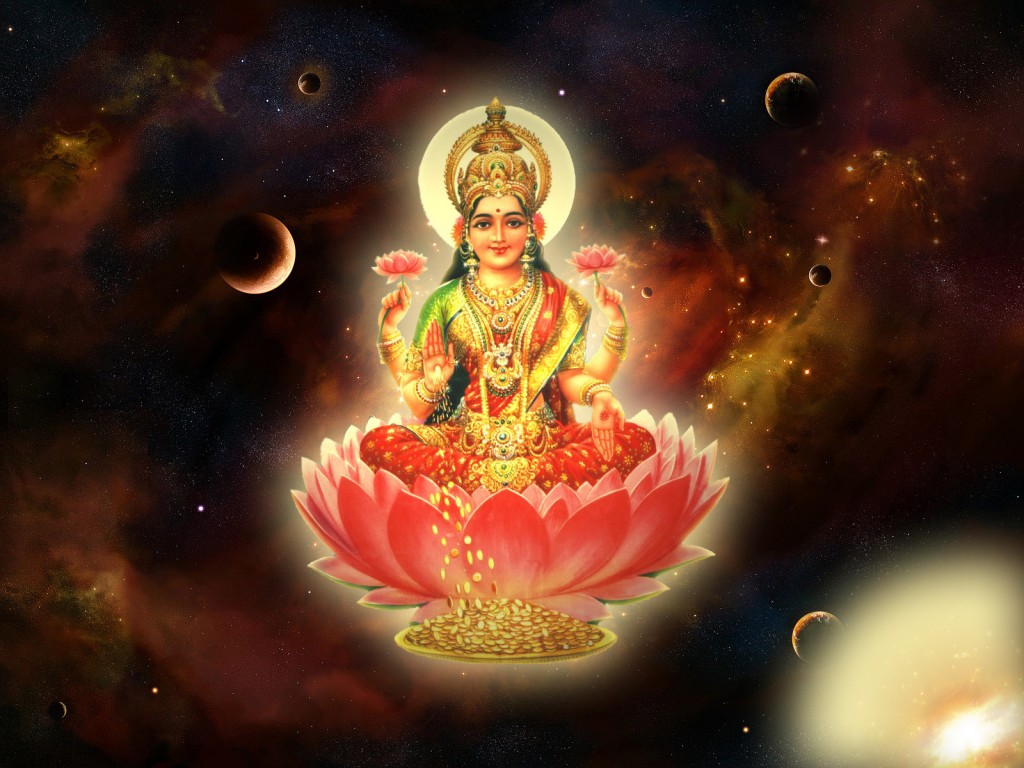 Goddess Lakshmi - in 9 days of navrtri