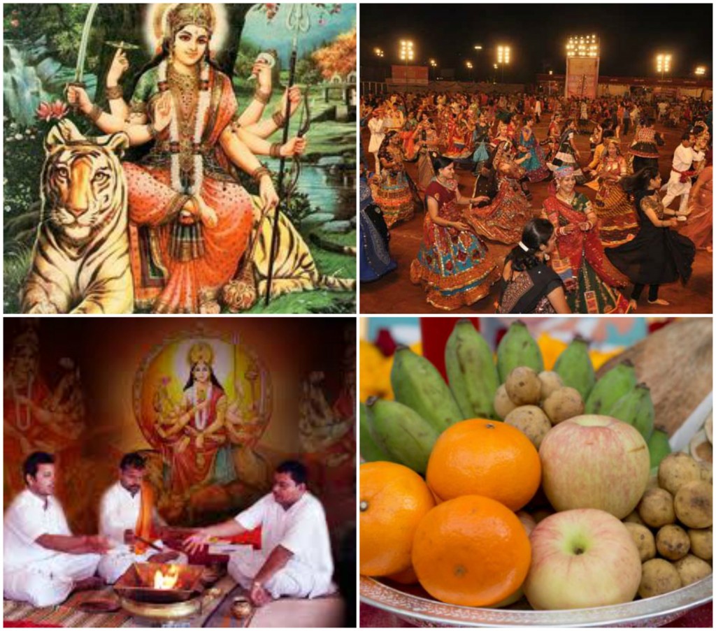 9 days of Navratri celebration
