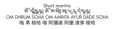 The Mantra For Peaceful Death - NAMGYALMA-mantra
