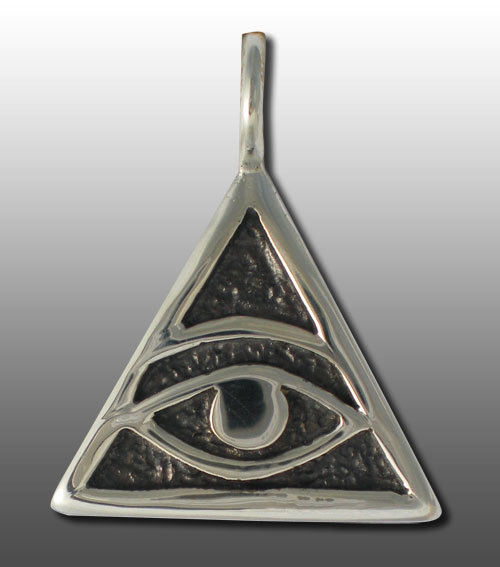 Triangle With Eye Satanic