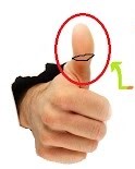 Yav Sign on Thumb